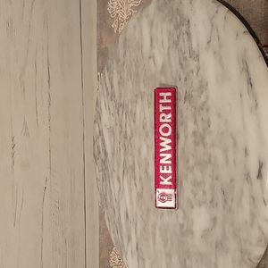 Kenworth | Genuine Glovebox Nameplate Emblem | S53-1135-300